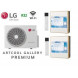 LG Artcool Gallery Premium A09GA2 Inverteres Oldalfali Split klíma (2, 5 kW)